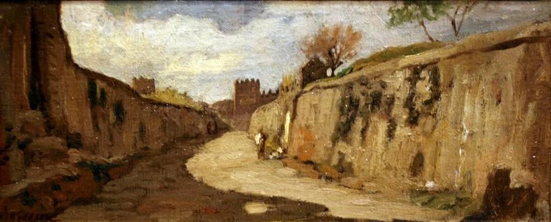 Fuori Porta San Lorenzo, Roma - New Britain Museum of American Art